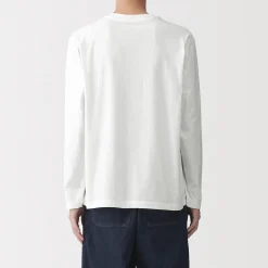 Hauts Et T‐Shirts^Muji T‐shirt en jersey de coton lavé manches longues pour homme