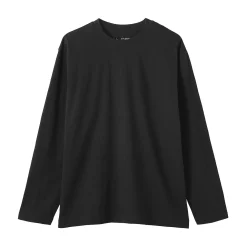 Hauts Et T‐Shirts^Muji T‐shirt en jersey de coton lavé manches longues pour homme