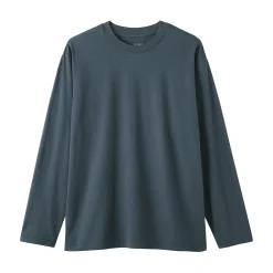 Hauts Et T‐Shirts^Muji T‐shirt en jersey de coton lavé manches longues pour homme