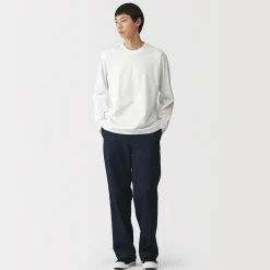 Hauts Et T‐Shirts^Muji T‐shirt en jersey de coton lavé manches longues pour homme