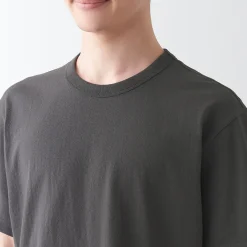 Hauts Et T‐Shirts^Muji T‐shirt en jersey de coton épais manches courtes homme