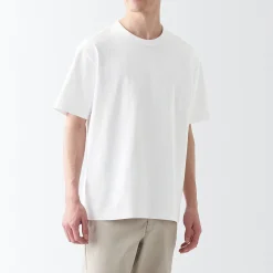 Hauts Et T‐Shirts^Muji T‐shirt en jersey de coton épais manches courtes homme