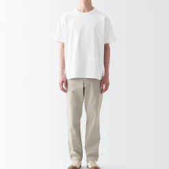 Hauts Et T‐Shirts^Muji T‐shirt en jersey de coton épais manches courtes homme