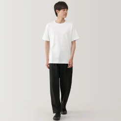 Hauts Et T‐Shirts^Muji T‐shirt en jersey de coton épais manches courtes pour homme
