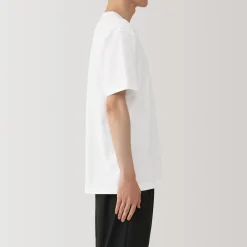 Hauts Et T‐Shirts^Muji T‐shirt en jersey de coton épais manches courtes pour homme