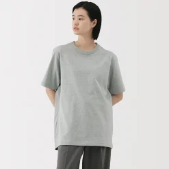 Hauts Et T‐Shirts^Muji T‐shirt en jersey de coton épais manches courtes pour homme