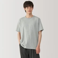 Hauts Et T‐Shirts^Muji T‐shirt en jersey de coton épais manches courtes pour homme