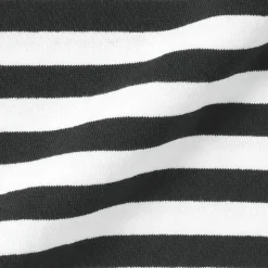 Hauts Et T‐Shirts^Muji T‐shirt en jersey de coton épais manches courtes homme Rayures Noir