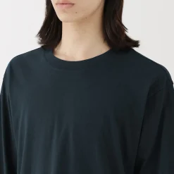 Hauts Et T‐Shirts^Muji T‐shirt en jersey de coton lavé manches longues pour homme