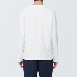 Hauts Et T‐Shirts^Muji T‐shirt en jersey de coton lavé manches longues pour homme