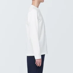 Hauts Et T‐Shirts^Muji T‐shirt en jersey de coton lavé manches longues pour homme