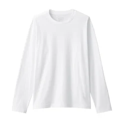 Hauts Et T‐Shirts^Muji T‐shirt en jersey de coton lavé manches longues pour homme