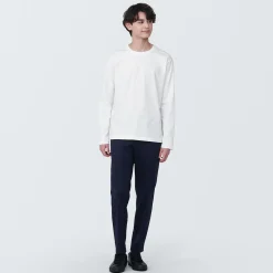 Hauts Et T‐Shirts^Muji T‐shirt en jersey de coton lavé manches longues pour homme