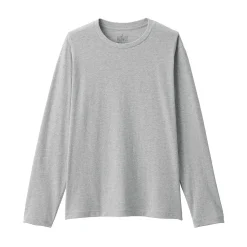 Hauts Et T‐Shirts^Muji T‐shirt en jersey de coton lavé manches longues pour homme