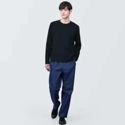 Hauts Et T‐Shirts^Muji T‐shirt en jersey de coton lavé manches longues pour homme