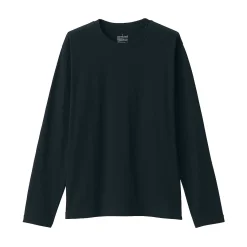 Hauts Et T‐Shirts^Muji T‐shirt en jersey de coton lavé manches longues pour homme