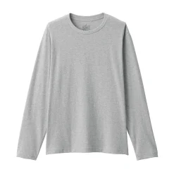 Hauts Et T‐Shirts^Muji T‐shirt en jersey de coton lavé manches longues pour homme