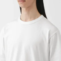 Hauts Et T‐Shirts^Muji T‐shirt en jersey de coton épais manches courtes pour homme