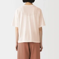 Hauts Et T‐Shirts^Muji T-shirt en jersey de coton biologique hautement torsadé pour femme