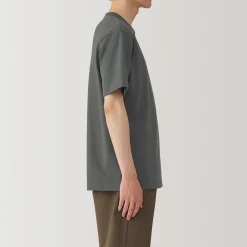 Hauts Et T‐Shirts^Muji T‐shirt en jersey de coton épais manches courtes pour homme