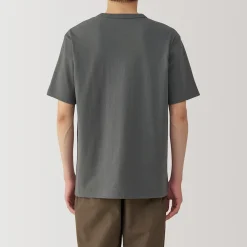 Hauts Et T‐Shirts^Muji T‐shirt en jersey de coton épais manches courtes pour homme