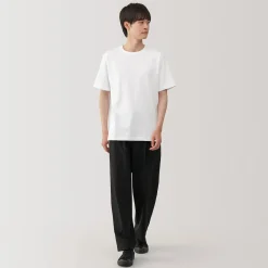 Hauts Et T‐Shirts^Muji T‐shirt en jersey de coton épais manches courtes pour homme