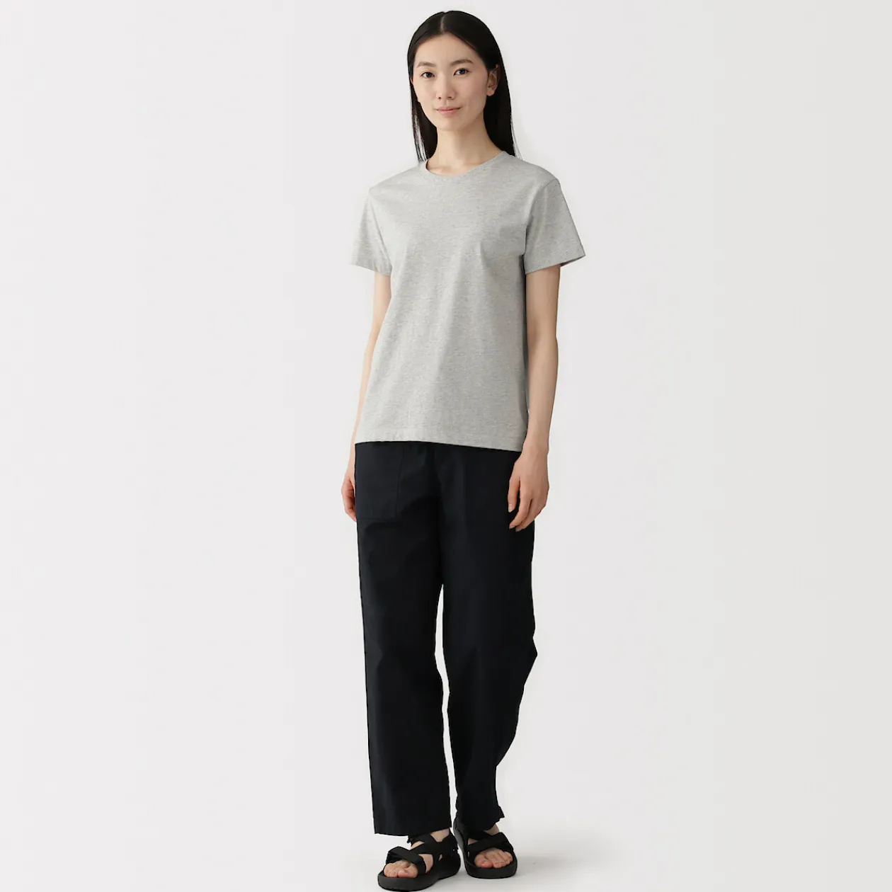 Hauts Et T‐Shirts^Muji T‐shirt en jersey pour femme