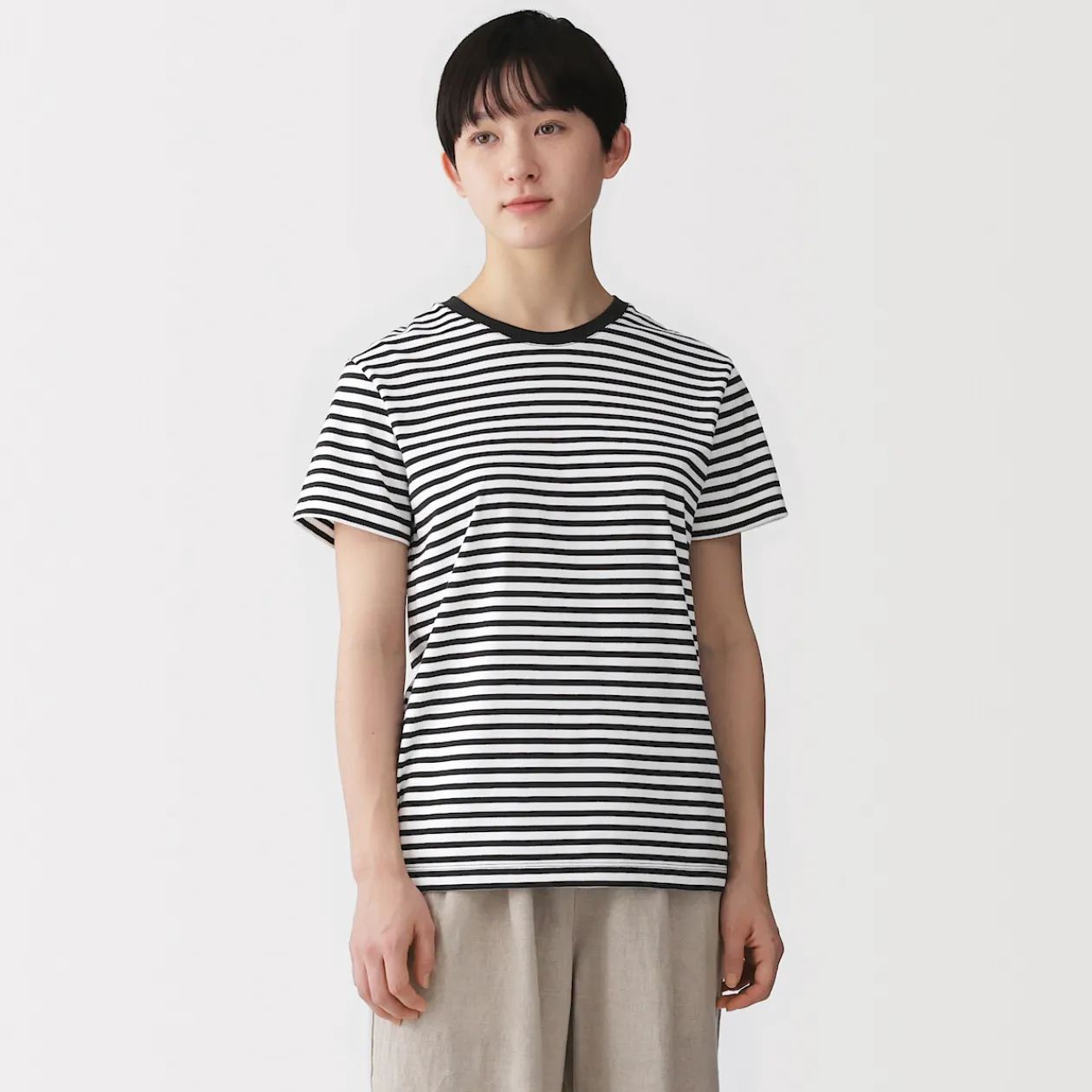 Hauts Et T‐Shirts^Muji T‐shirt en jersey pour femme
