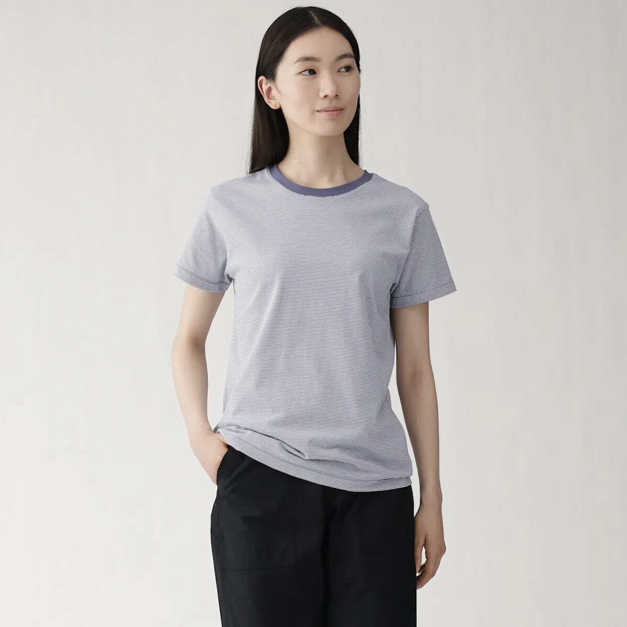Hauts Et T‐Shirts^Muji T‐shirt en jersey pour femme