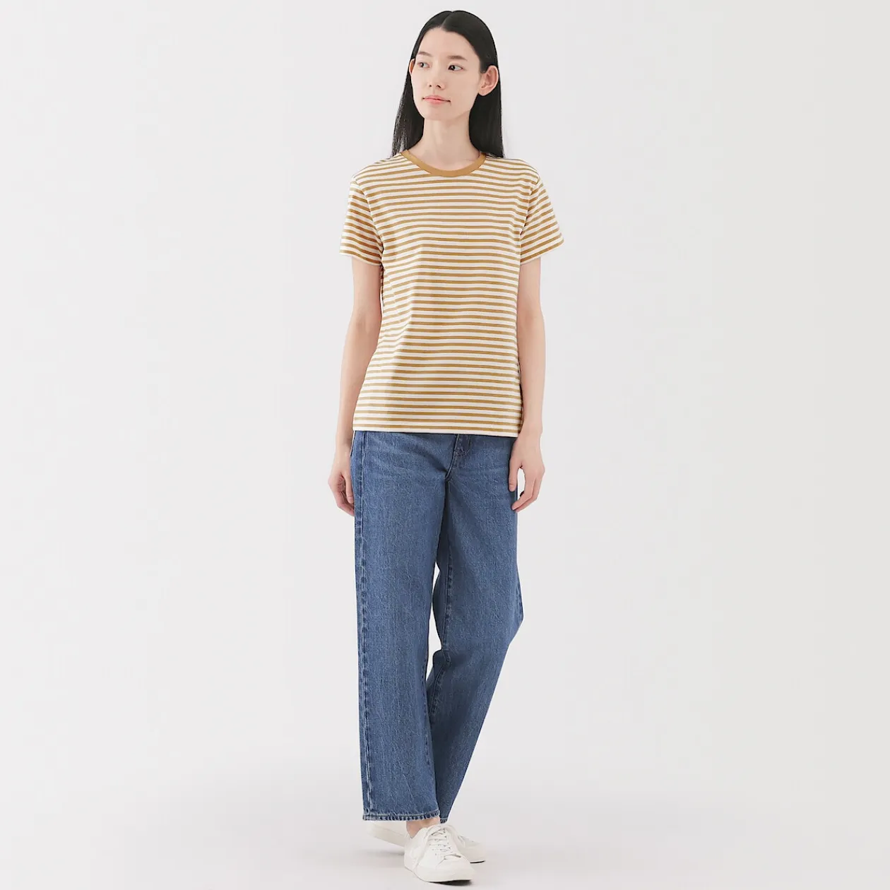 Hauts Et T‐Shirts^Muji T‐shirt en jersey pour femme