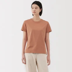 Hauts Et T‐Shirts^Muji T‐shirt en jersey pour femme
