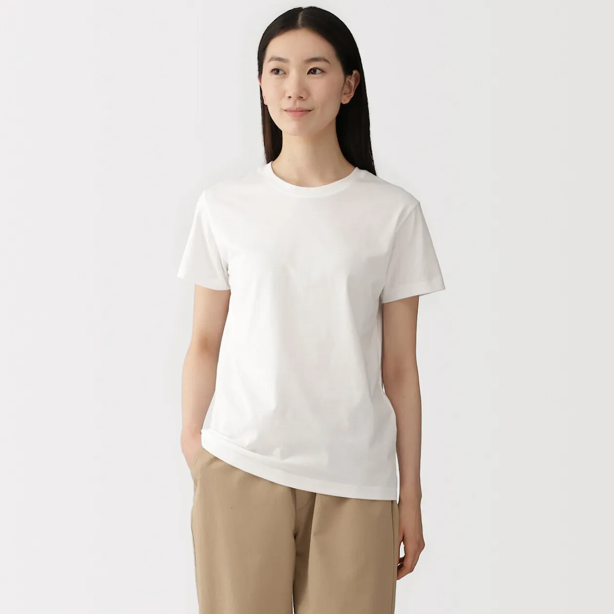 Hauts Et T‐Shirts^Muji T‐shirt en jersey pour femme