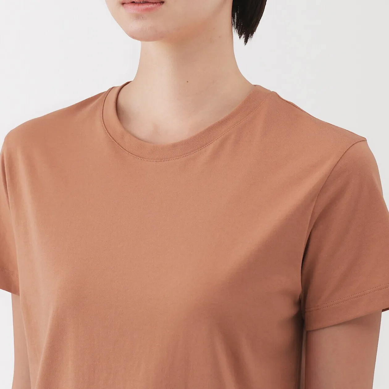 Hauts Et T‐Shirts^Muji T‐shirt en jersey pour femme