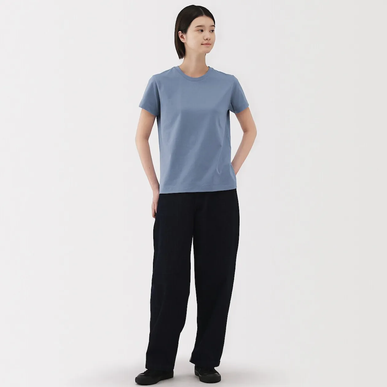 Hauts Et T‐Shirts^Muji T‐shirt en jersey pour femme