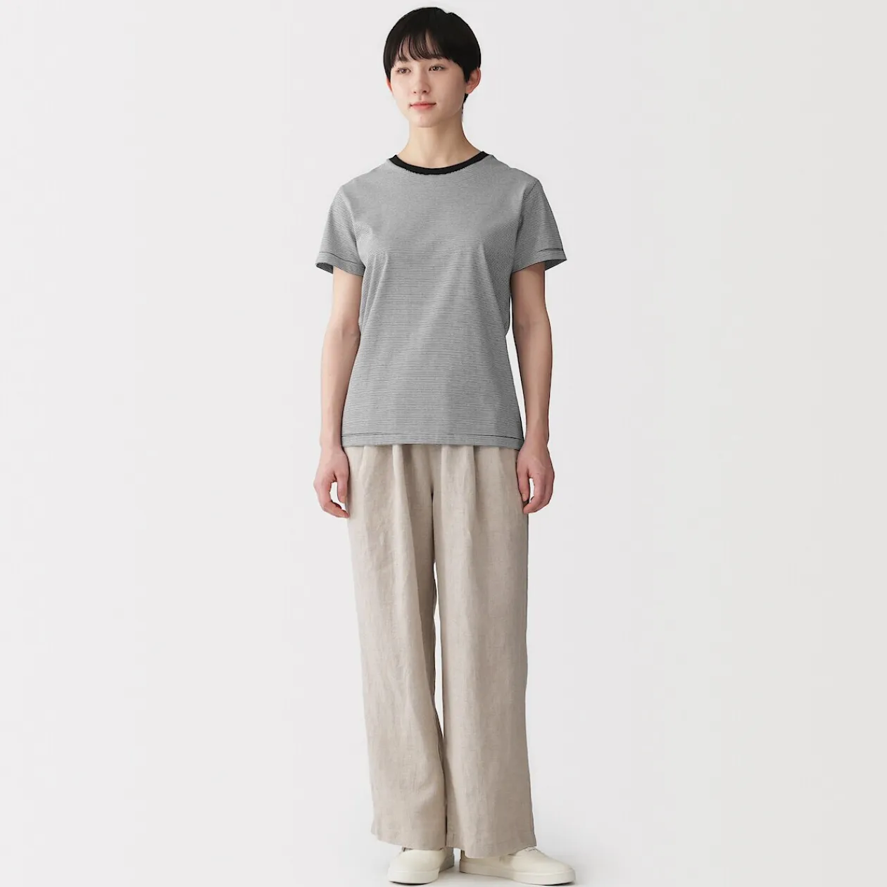 Hauts Et T‐Shirts^Muji T‐shirt en jersey pour femme