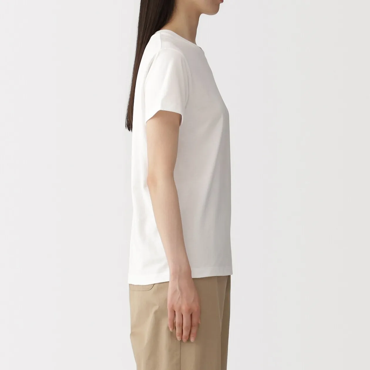 Hauts Et T‐Shirts^Muji T‐shirt en jersey pour femme
