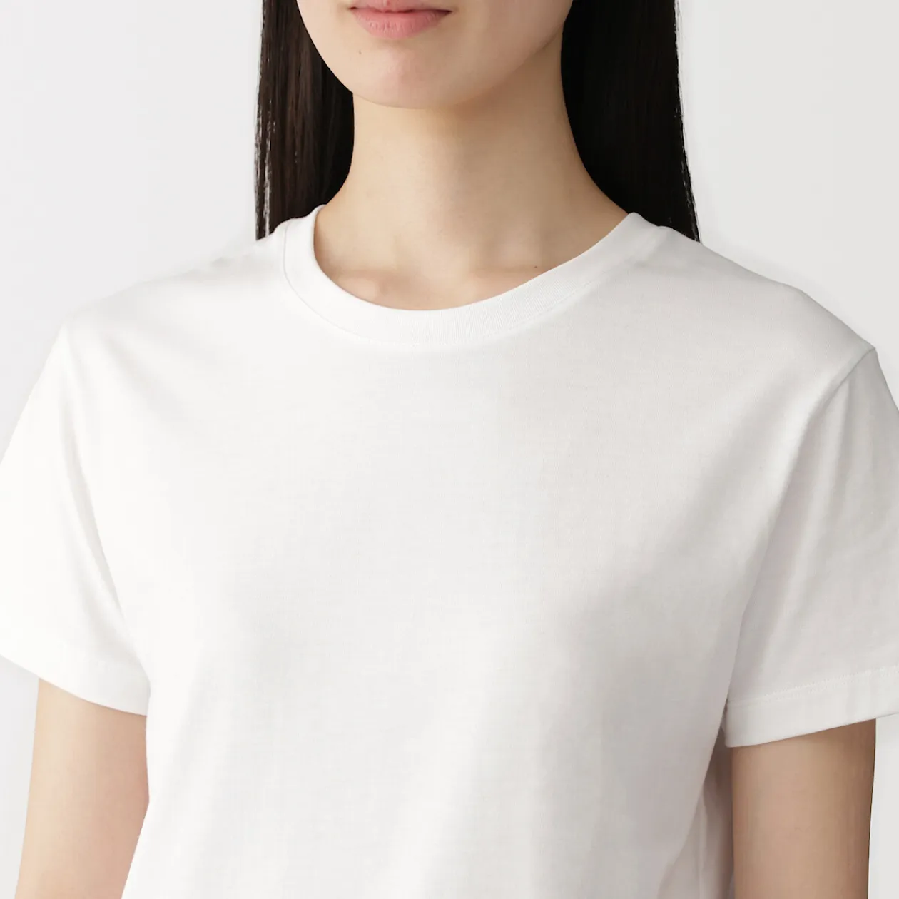 Hauts Et T‐Shirts^Muji T‐shirt en jersey pour femme