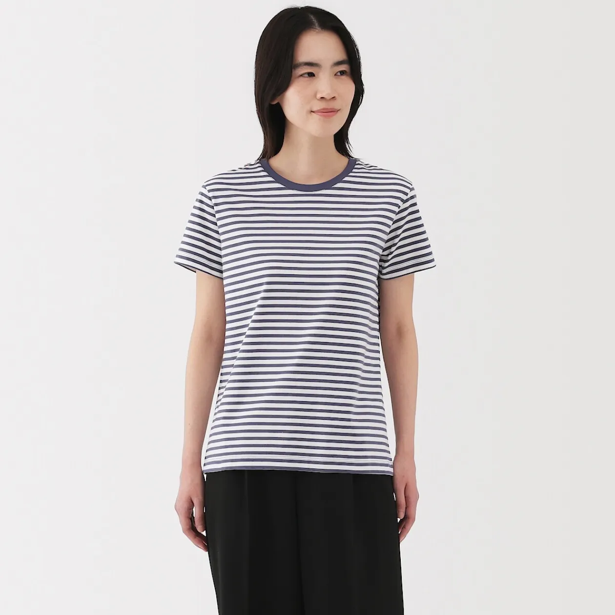 Hauts Et T‐Shirts^Muji T‐shirt en jersey pour femme