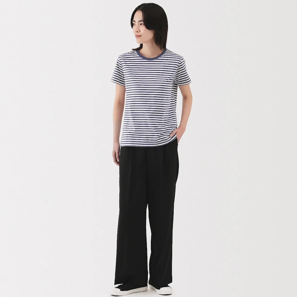 Hauts Et T‐Shirts^Muji T‐shirt en jersey pour femme
