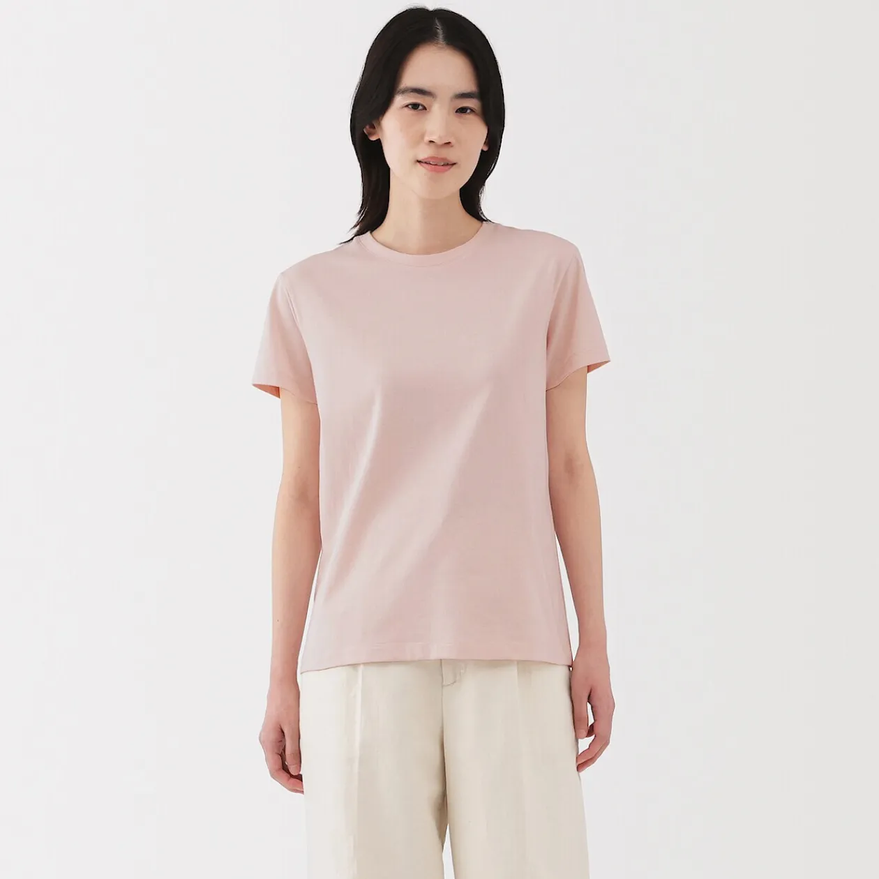 Hauts Et T‐Shirts^Muji T‐shirt en jersey pour femme