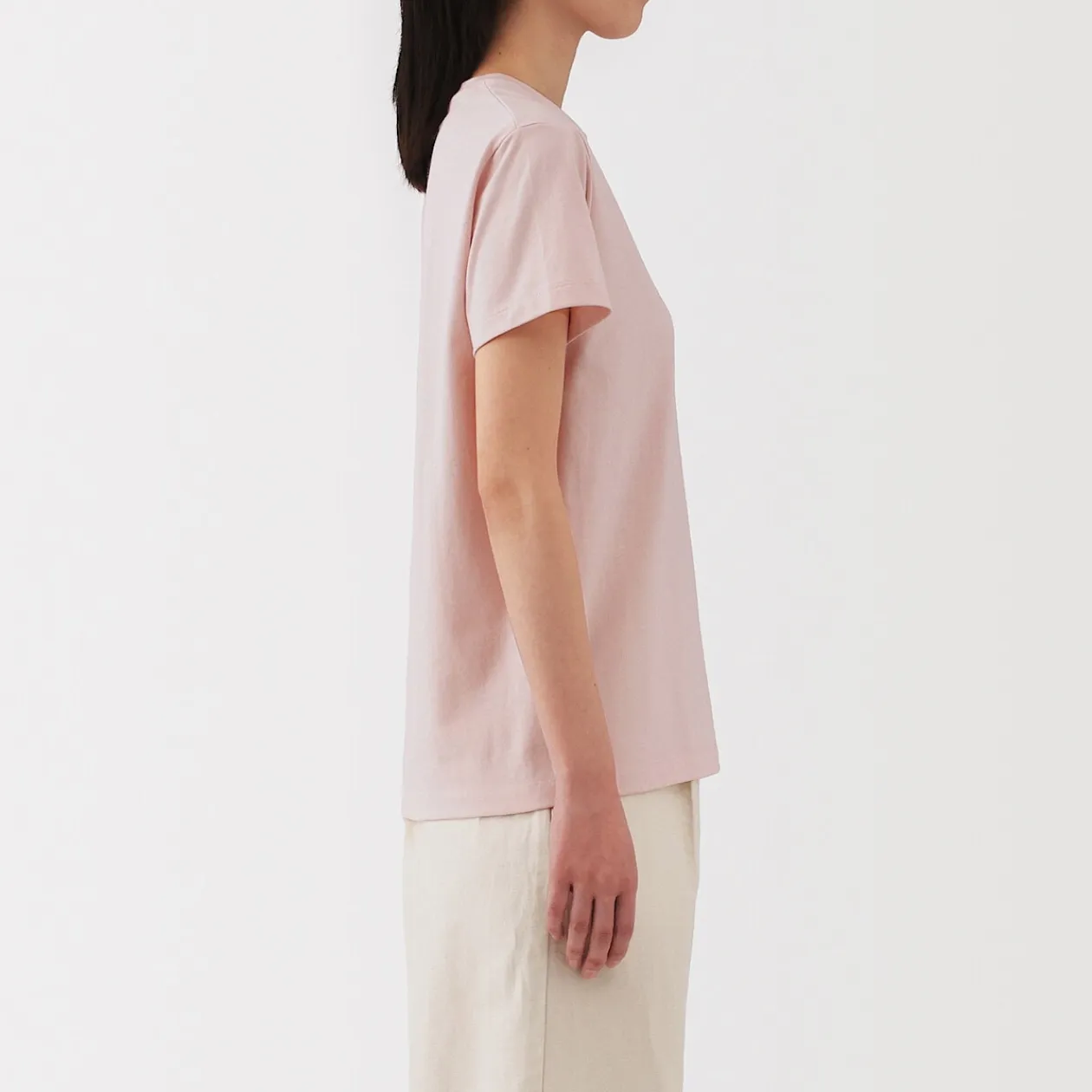 Hauts Et T‐Shirts^Muji T‐shirt en jersey pour femme