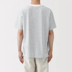 Hauts Et T‐Shirts^Muji T‐shirt en jersey pour homme ‐ Rayé