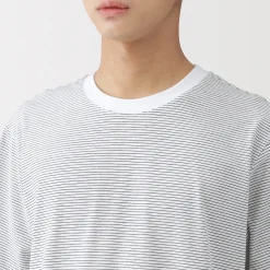 Hauts Et T‐Shirts^Muji T‐shirt en jersey pour homme ‐ Rayé