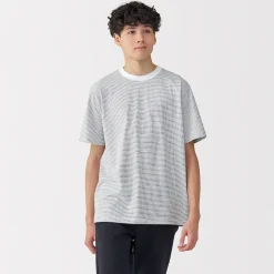 Hauts Et T‐Shirts^Muji T‐shirt en jersey pour homme ‐ Rayé