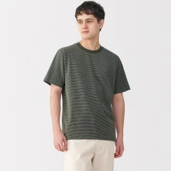 Hauts Et T‐Shirts^Muji T‐shirt en jersey pour homme ‐ Rayé