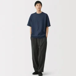 Hauts Et T‐Shirts^Muji T-shirt en tissu gaufré Quick Dry pour homme