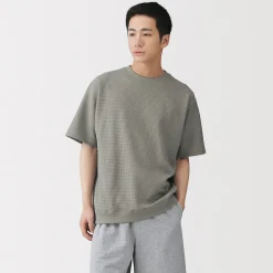 Hauts Et T‐Shirts^Muji T-shirt en tissu gaufré Quick Dry pour homme
