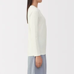 Hauts Et T‐Shirts|Sous‐Vêtements^Muji T‐shirt manches longues col rond en coton épais et chaud pour femme