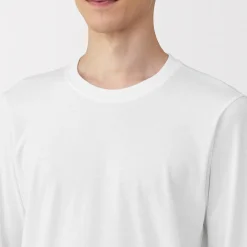 Hauts Et T‐Shirts|Sous‐Vêtements^Muji T‐shirt manches longues col U en coton épais et chaud pour homme