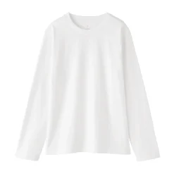 Hauts Et T‐Shirts^Muji T‐shirt manches longues en coton mélangé pour femme